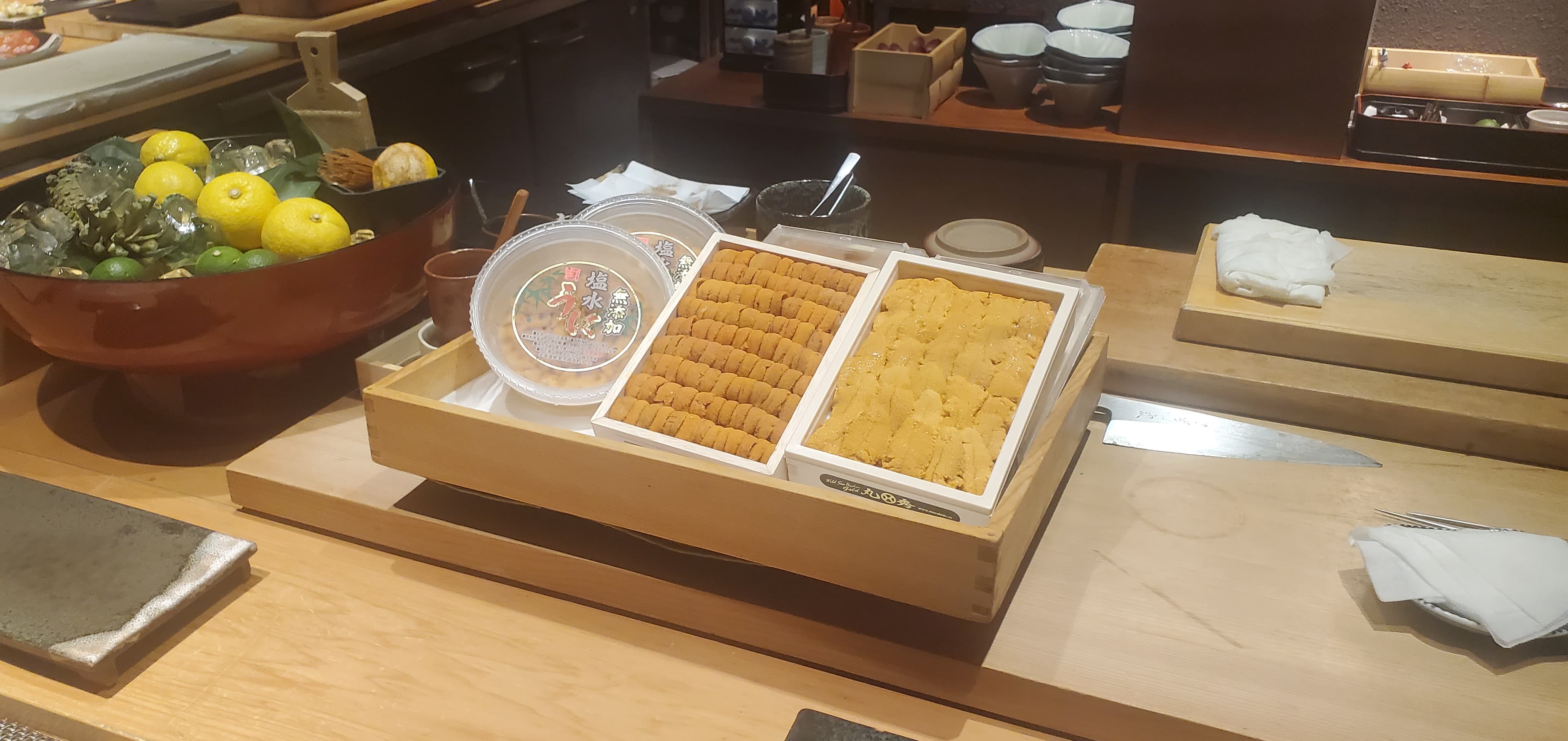 箱ウニ